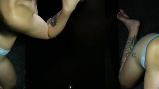 Blondie Bombshell - Blow Job Queen SAGE RABBIT in Glory Hole