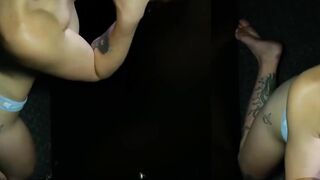 Blondie Bombshell - Blow Job Queen SAGE RABBIT in Glory Hole