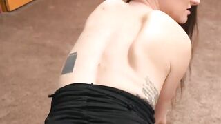 Throat-Fucking Twins Share Big Dick - Double Penetration Blowjob