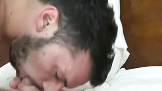 Hardcore Anal Threesome - Bottom Boy Gets Double Penetrated By Two Hunks