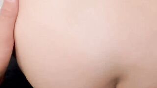 PetiteAmbersSummer's POV Blowjob with Big Dick - Huge Facial Finish