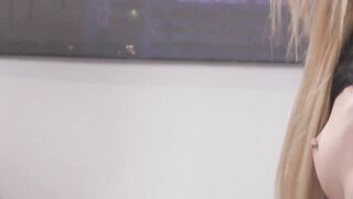 Teen Cuties Scissor-Fuck in Hot Lesbian Threesome
