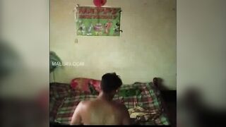 Indian Bombshell Dancing Sensually in Her Own Space