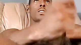 Black Amateur Thugs Solo Masturbation - Lubricated Big Black Dick