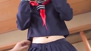 Asian Babe Yuri Sakura Fucked Hard In A Steamy Japanese Bathroom