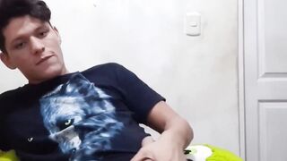Latin Hunk's Hot Masturbating Session - Jack Off Compilation