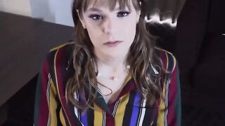 RebeccaVangaurd - Office Slut Fucked Hard By Boss In POV Style