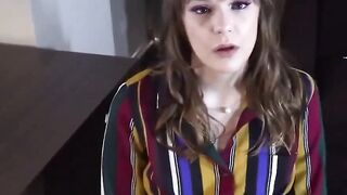 RebeccaVangaurd - Office Slut Fucked Hard By Boss In POV Style