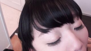 Japanese Teenage college girl Rides On A Hard Dick And Gets Creamped