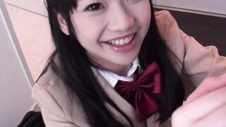 Japanese Teenage college girl Rides On A Hard Dick And Gets Creamped