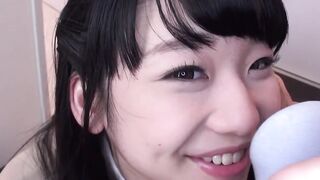 Japanese Teenage college girl Rides On A Hard Dick And Gets Creamped