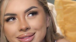 Blondie's Interracial Adventure - Sex Toy Play with Ebony Hunk
