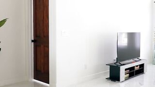 Petite Teen's Sensual Masturbation Session - Close-Up View