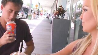 Abbey-Brooks' Blowjob Expertise - A Sloppy Wet Mess