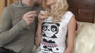 Blondie's Ass-Play Adventure: Anal Sex with Boyfriend After Sucking His Dick