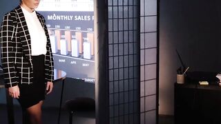 Seductive Office Goddess - Sexual Roleplay with Japanese Cosplayer