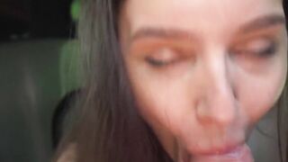 Hot Babe Stripping & Fucked In Taxi Cab By Hunk - Old Video Revamped