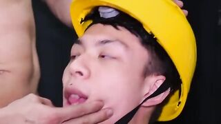 Foursome Frenzy #4 - Hardcore Construction Sex with Older Man