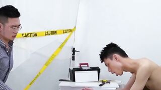 Foursome Frenzy #4 - Hardcore Construction Sex with Older Man