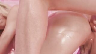 Transgender Twink Triple Threat - Anal Freaks Unleashed