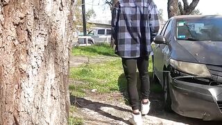 Tow Truck Guy Fucks Hot MILF While Waiting For Car Repair - Tow-Trunk Fuck