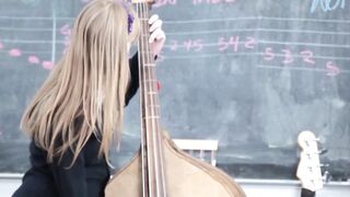 Professor's Pet Student Learns How To Suck A Big Dick