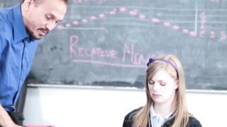Professor's Pet Student Learns How To Suck A Big Dick