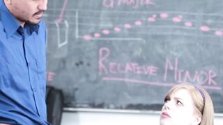 Professor's Pet Student Learns How To Suck A Big Dick