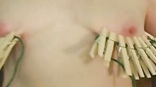 Sexy MILF Loves Her Vibrator - Hot Blonde Mom Fingers Hairy Pussy