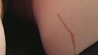 Sexy MILF Loves Her Vibrator - Hot Blonde Mom Fingers Hairy Pussy