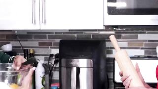 Stepsiblings Secretly Watch Step-Mom's Threesome With Two Hot MILFs