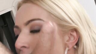 Seduced Outdoors - Double Teamed Wild Sex with Hot Blonde Bombshell