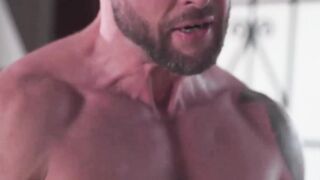 HOT & SWEATY POOL PARTY ORAL FUCKING WITH BASTIAN KARIM AND TYLER BERGER