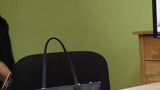 Hot MILF Inga De Vil Fucks Loan Officer In Office For Money - PornPros