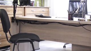 Hot MILF Inga De Vil Fucks Loan Officer In Office For Money - PornPros