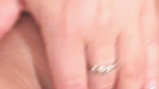 Euro Milf's Sex Toy Adventure - Hot Blonde Mom Fingers & Toys Huge Pussy