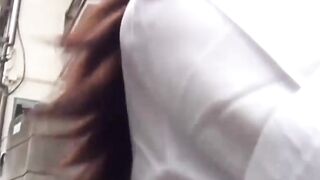 Public Pissing Teen Freak Outdoors - Dirty Girl In Public Places