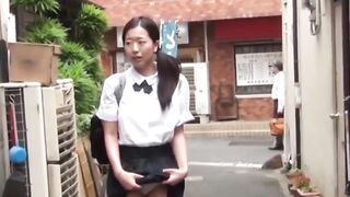 Public Pissing Teen Freak Outdoors - Dirty Girl In Public Places