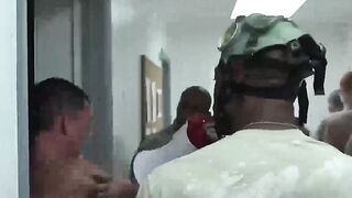 Soldier's Shower Barebacks - Raw Military Men Fuck Hardcore