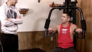 Muscular Hunk Trenton Ducati Fucks Hot Twink Lukas Grand in Anal Sex