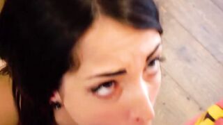 Porn Producer's Dream Come True - Blow Job Queen Gives A Top Notch Performance