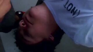 Three's Company But My Mouth Is All Alone - Gay Threesome Facial Blowjob