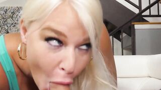 London-River's Sensual Point Of View Facial - A Must Watch For All Fellatio Lovers