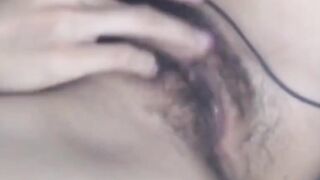 Hairy Puffy Nipples Teen - Close-up Masturbation Squirt Show