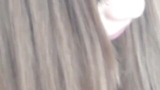 Hairy Puffy Nipples Teen - Close-up Masturbation Squirt Show