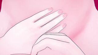 DxD Фута Риас и Фута Акино трахают свою подругу 1 серия