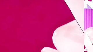 DxD Фута Риас и Фута Акино трахают свою подругу 1 серия