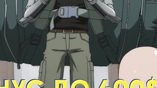 DxD Фута Риас и Фута Акино трахают свою подругу 1 серия