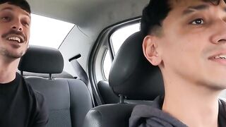 Latin Hunk Gives Big Dick Stud A Raw Ass-Fucking