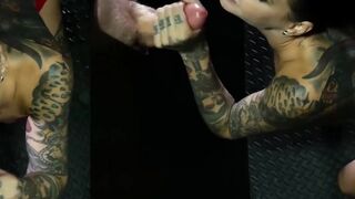 Busty Slurp-Sluts #3 - Big Boobied Beauties Swallowing Huge Black Loads